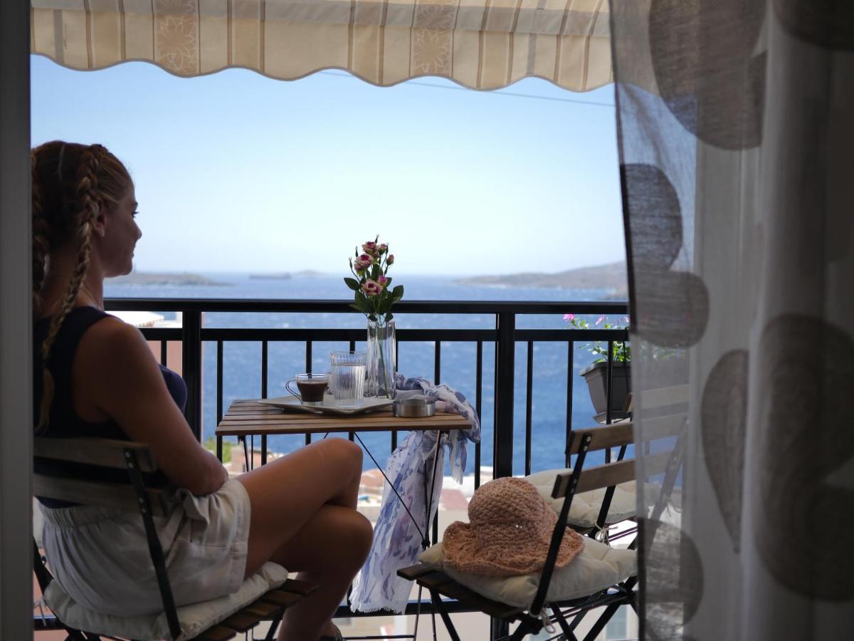 Ferienwohnung Sea Breeze-Vaporia-Syros Ermoupoli Exterior foto